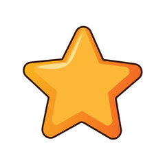 Obraz premium Star Icon (white background)