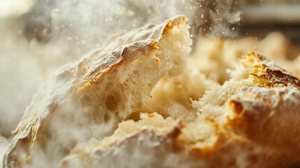 Artisan Bread Crumble in Flour Mist