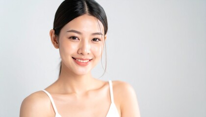 透明感のある肌, 日本人の若い女性, ナチュラルメイク, 近接撮影, 光を活かした演出
Translucent skin, young Japanese woman, natural makeup, close-up shot, light-driven aesthetic