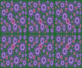 Obraz premium field of flowers, forget me not