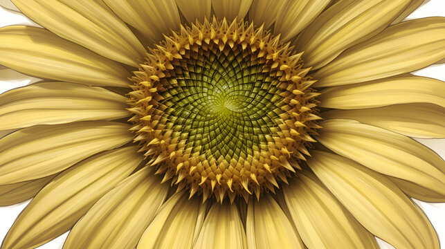 illustration de fleur de tournesol