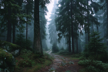 Misty Forest Trail I