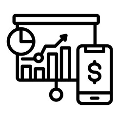 Balanced Scorecard  Icon Element For Design	