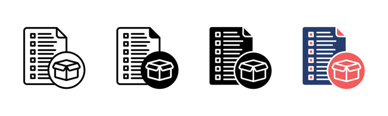 Product Grid icon sheet multiple style collection
