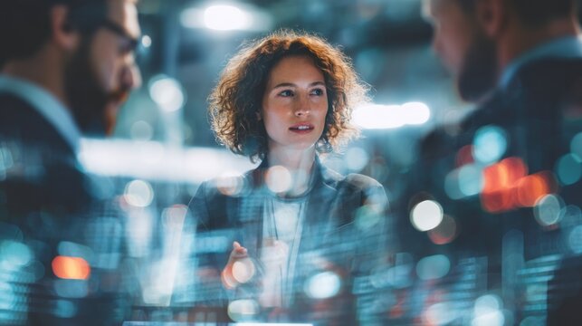 Business discussion meeting - Powered by Adobe