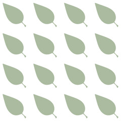 Minimalist and aesthetic leaf seamless pattern. This calm and organic design is suitable for backgrounds, textiles, packaging, branding, web design and more.