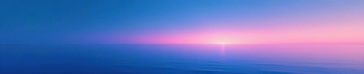 Subtle gradient of blue hues meeting a crisp, clean horizon line , simple, clear, wallpaper