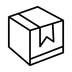 Box cardboard icon