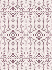 Ornate decorative pattern on light background.