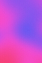 Abstract pink purple grainy fade gradient background.