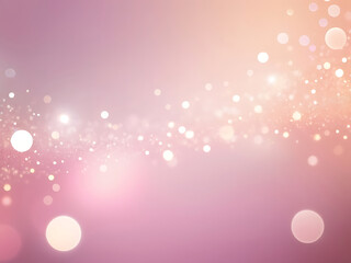 Elegant soft pink abstract background with glowing bokeh lights, pastel gradient texture, modern pattern design, smooth surface, romantic and dreamy style | ai