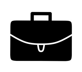 portfolio icon. briefcase vector with trendy design