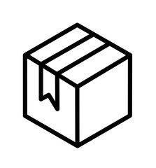 package box vector with trendy design