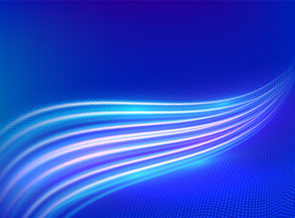 Blue Abstract Vector Background