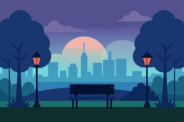 Fototapeta premium urban landscape with city landscape