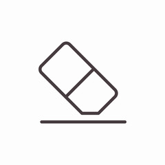 removing marks eraser icon sign vector