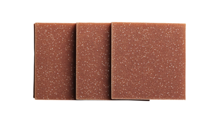 Coarse Sandpaper Isolated for Construction Use isolated on Transparent Background