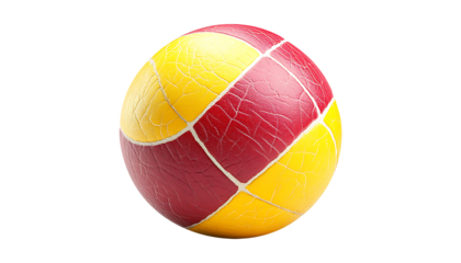 Professional Volleyball Ball PNG Isolated on Transparent Background, png