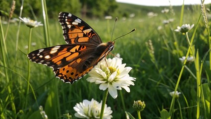 Butterflie, sharp and realistic, Photo, Natural light.