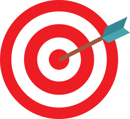 archery target vector design template design
