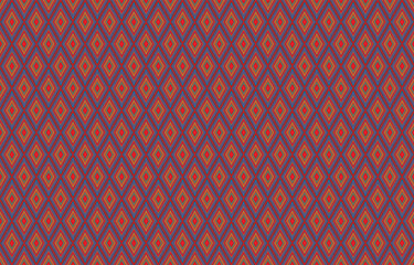 tribal ethnic themes geometric seamless background with a Peruvian american indigenous pattern. Textile print with rich native American tribal themes in an ethnic traditional style. Clothing 