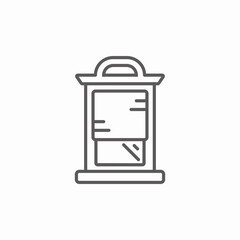 window shutter icon sign vector