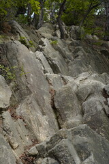 북한산 칼바위능선 올라가는 길