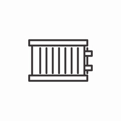 automatic door icon sign vector