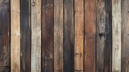 Obraz premium Rustic Weathered Wood Planks Background Texture Perfect for Design Projects