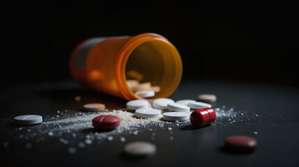 Prescription Drug Abuse Awareness – Spilled Pills and Medication for Substance Trafficking Prevention and World Day Against Trafficking in Persons Campaigns