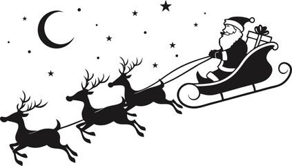 Classic christmas car vector illustration festive red vehicle with holiday decorations