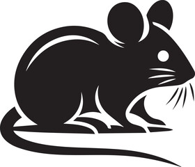 vector illustration of a rabbit silhouette 