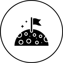 Moon Landing Icon
