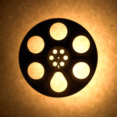 35mm film reel.