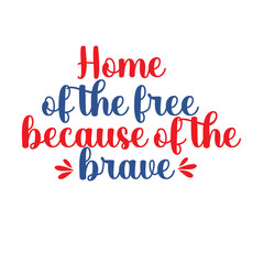 4th of July, Independent SVG design