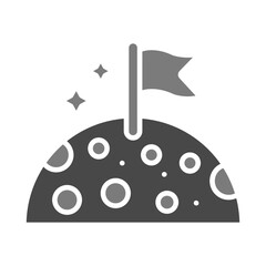 Moon Landing Icon