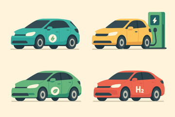 Eco-Friendly Cars Electric and Hydrogen Vehicles for a Sustainable Future