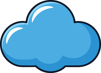 Cloud Icon (white background)