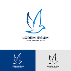 Fototapeta premium bird logo images design