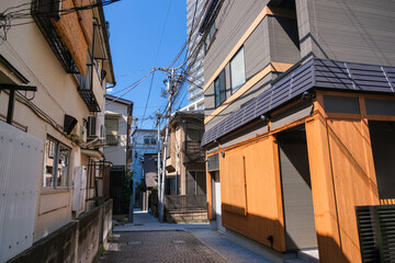 東京都新宿区 神楽坂の路地裏、酔石横丁