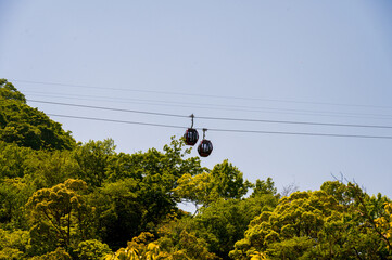 Cable Car in Kobe, Japan