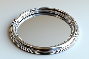 Brushed silver ring for mechanical purpose high resolution picture