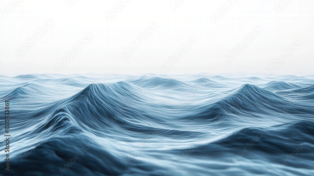 Aufkleber the calm yet dynamic waves create subtle light currents, forming a stunning, futuristic visual that 