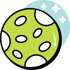 Fototapeta premium Weather and Season Circle Color Outline Icons Pack and Illustrations