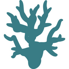 Hand Drawn Underwater Coral Reefs with Colorful Tropical Fish – Marine Ocean Life Illustration