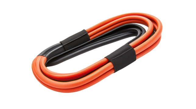 Dual-resistance resistance band kit, Transparent background, PNG file - Powered by Adobe