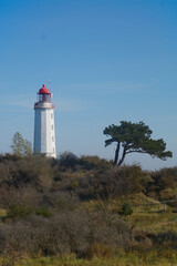 alter Leuchtturm der Insel Hiddensee