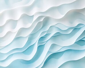 Obraz premium Abstract Blue Wave Background.