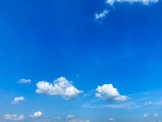 blue sky with clouds