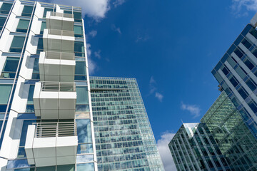 Modern office architecture in Prague, Pankrac